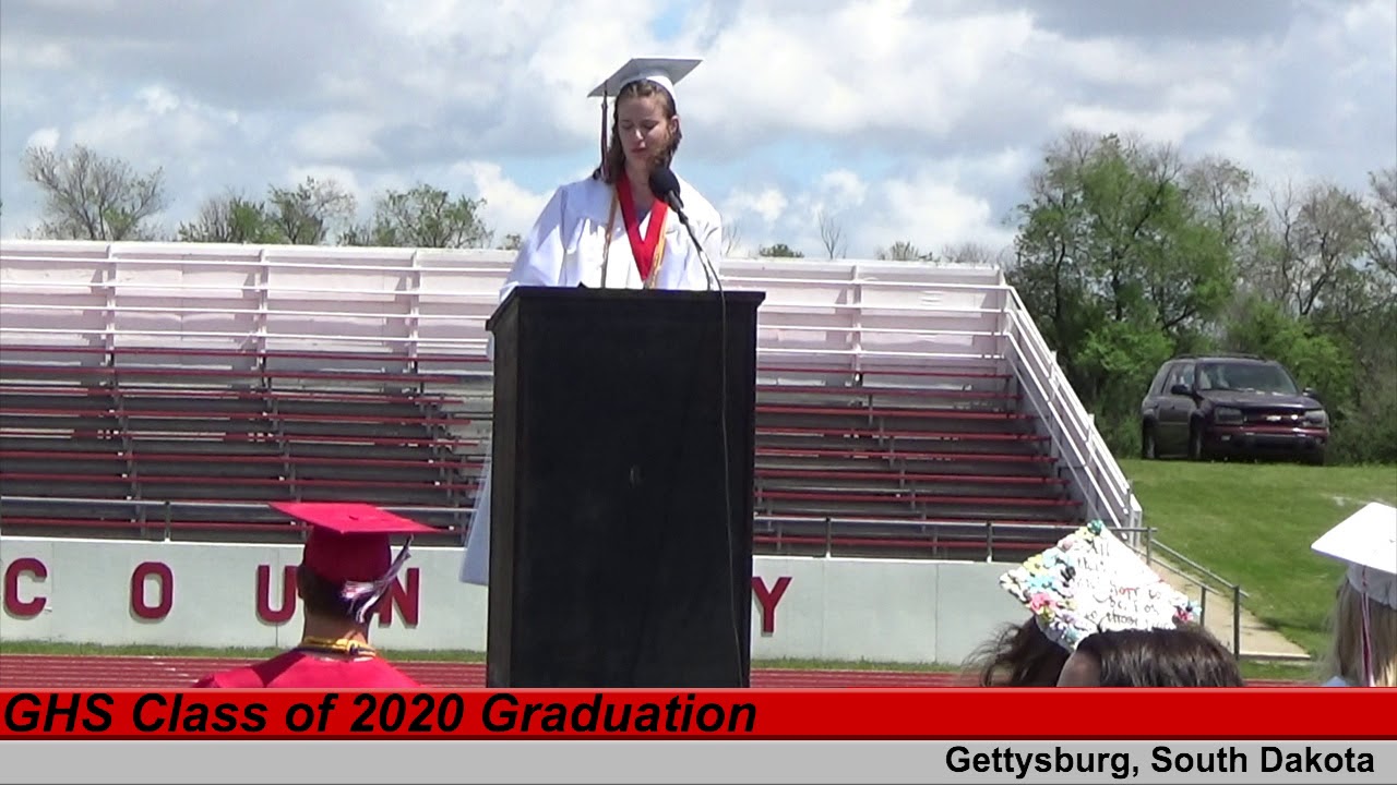 2020 Graduation Gettysburg High School YouTube