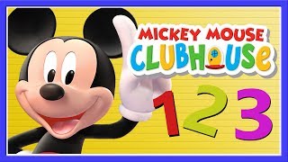 Mickey Mouse Clubhouse  - Learn Numbers With Mickey & Goofy - Disney Junior Game For Kids