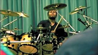 Jonathan Moffett Drum Solo: Fast Foot &amp; Hand Flurries (1993 clinic)