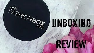 UNBOXING + REVIEW - Her Fashion Box March 2016 | Miss Billy