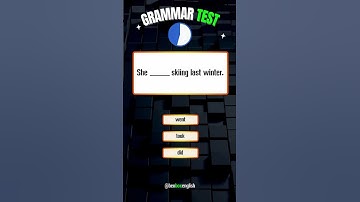 Grammar Test (78) - English Skills Exam! 🧠 #shorts