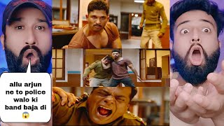 Surya Tha Soldier Movie | Allu Arjun Police Station Fight Scene |