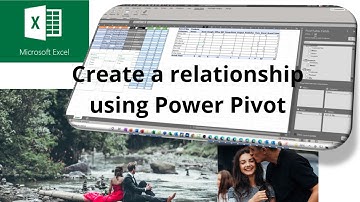 How to create a relationship with Power Pivot in Microsoft Excel