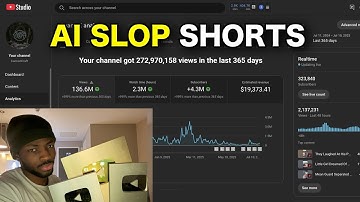 $19,373 with 1 faceless shorts channel making ai slop stories [FULL COURSE]
