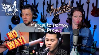 Marcelito Pomoy The prayer REACTION by Songs and Thongs