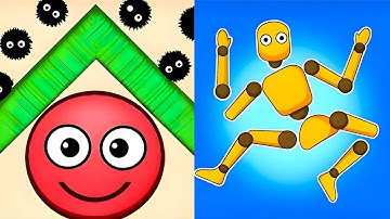 Hide Ball vs Ragdoll Break - All Levels SpeedRun Gameplay Android iOS Ep1