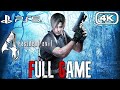 RESIDENT EVIL 4 PS5 Gameplay Walkthrough FULL GAME (4K 60FPS) No Commentary