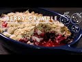 【超簡単】ベリークランブルの作り方 - 美味しくて止まらない!//How to make super easy berry crumble