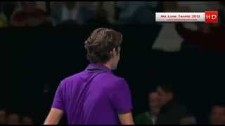 Famous Roger Federer Funny Moments HD [NEW] - Roger Federer VS Tsonga Wealth