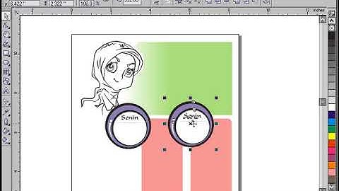 Tutorial CorelDraw #43 Membuat Daftar Menu Makanan