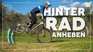 ⏫️ Hinterrad anheben | für Springen & HR Versetzen | Fahrtechnik Tutorial MTB + eBike