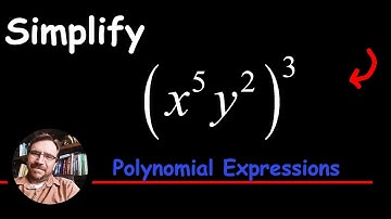 How to Simplify a Monomial Expression (Power to Power, we Multiply)