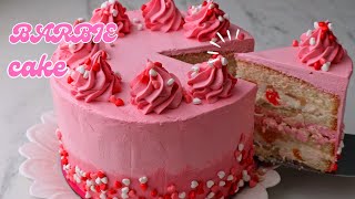 تورتة عيد الميلاد تورتة سهلة للمبتدئين  Barbie cake