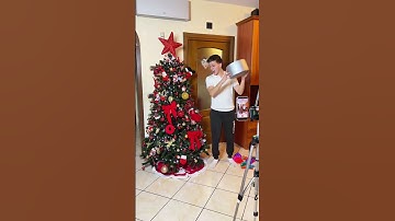 TUTORIAL Christmas #TREND 👀result?😂 #trend#magic #tutorial #backstage #creative#shorts