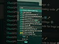 ChatGPT no Visual Studio #programação #coding #chatgpt #python #extensoesvscode #melhoresextensoes