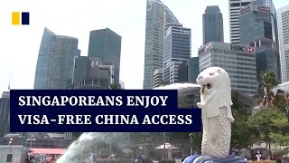 Singaporeans Allowed Into China Visafree For 15days After Three Years Of Suspension