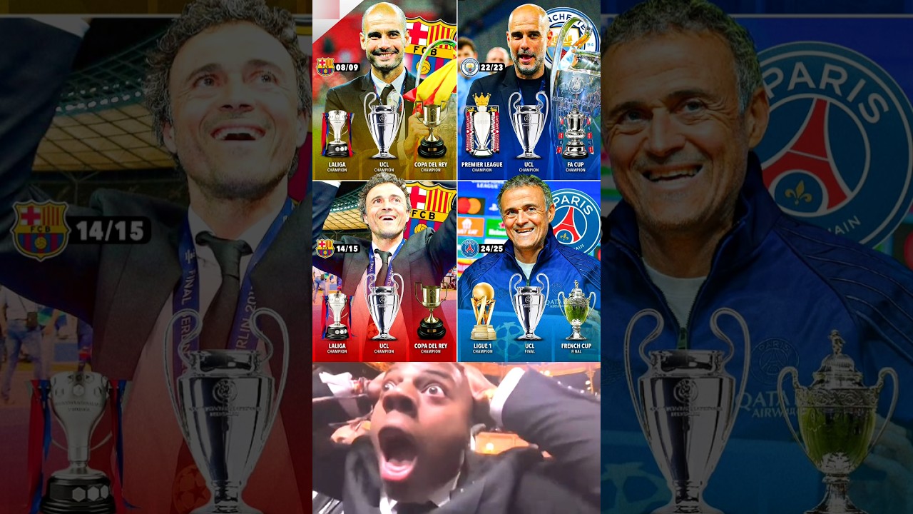 Luis Enrique Could Become the Second Coach In Football History to Win Two Trebles 🤫🤯