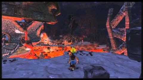 Jak and Daxter: The Precursor Legacy Walkthrough HD - Part 14 - Volcanic Crater