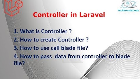 Laravel Lession #4 | Controller in Laravel | Ultimate Guide & Tips 2023 for Web Developers