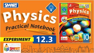 EXPERIMENT 12.3: Determine the critical angle of the glass using a semi circular slab...