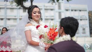 Bangladeshi Christian Wedding Video 2021- Hillol & Riya || খ্রীষ্টিয়ান বিয়ে || Dhaka BD
