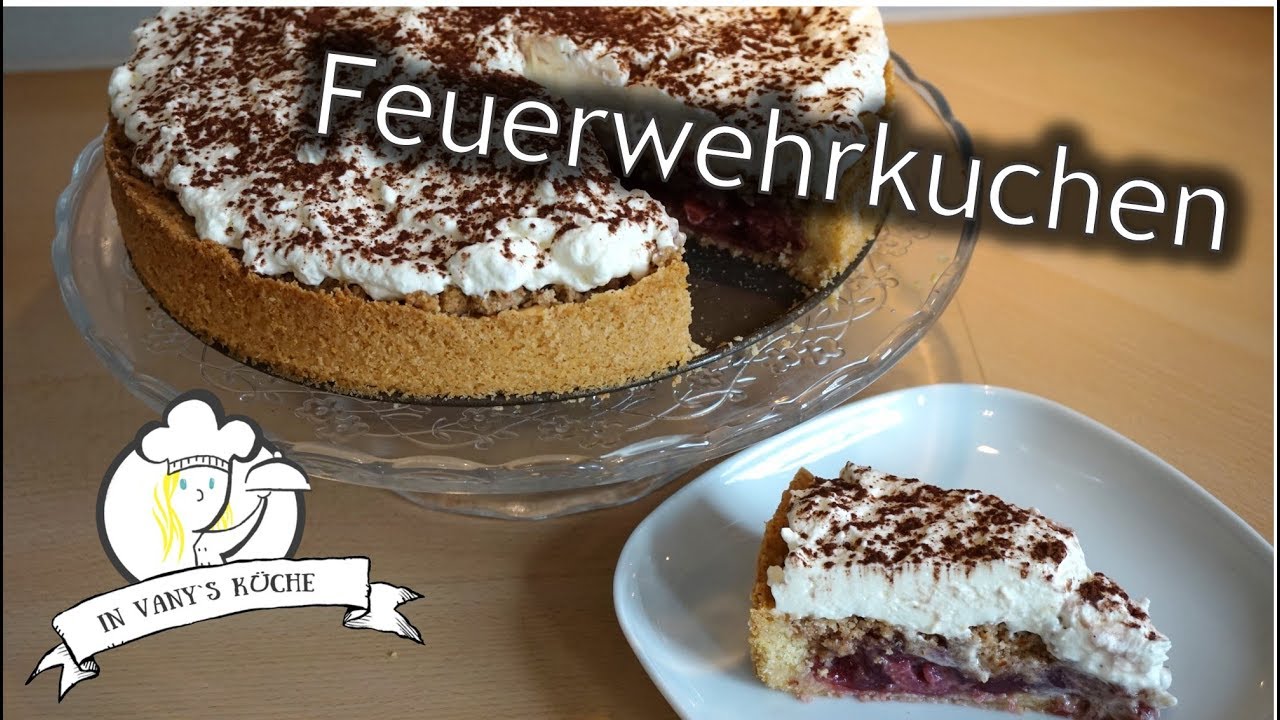 Thermomix® Feuerwehrkuchen (Streusel-Kirsch-Kuchen) - YouTube