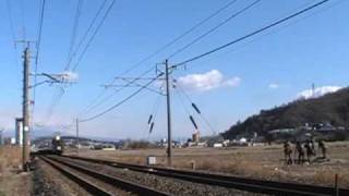 JR-EF55など通過
