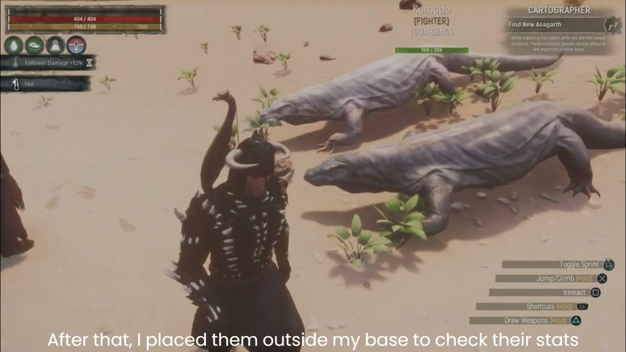 Raising Komodos into the normal and greater version | Exiled Lands