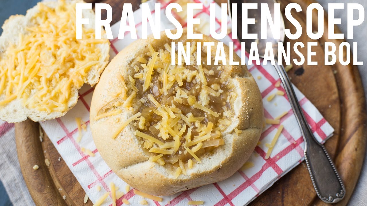 RECEPT: Franse uiensoep in Italiaanse bol | OhMyFoodness
