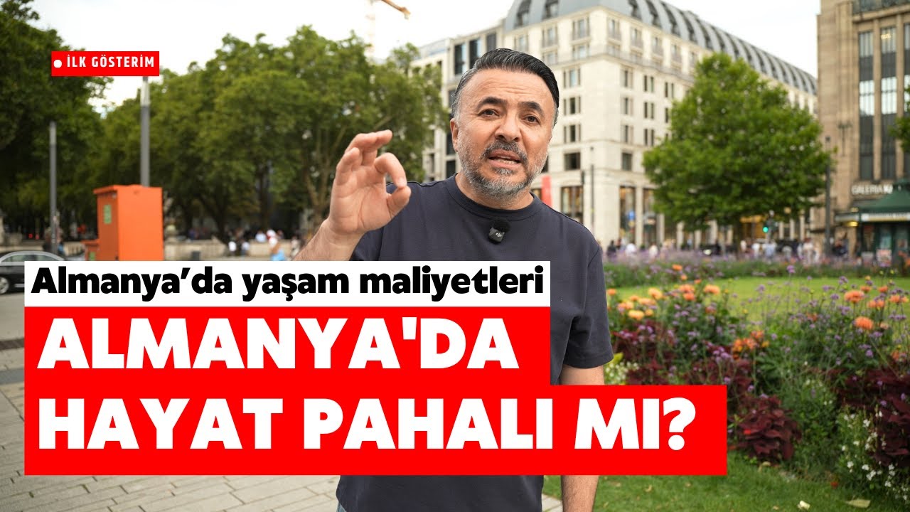 ALMANYA'DA HAYAT PAHALI MI? ALMANYA'DA YAŞAM MALİYETİ @Ben Yüksel