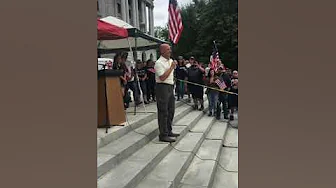 Doug Mastriano - Prayer on the Capitol Steps in Harrisburg, PA
