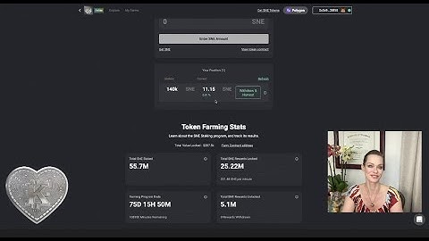 How to stake your $SNE tokens on Tokenfarm using Metamask.