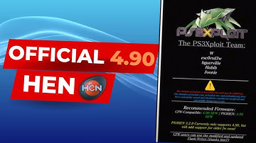How to install HEN 3.2.0 and HFW 4.90.1 on any PS3 - TUTORIAL