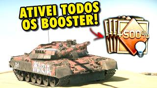 Eu Ativei Todos Os Boosters E Pesquisei Um Tanque Por Partida
