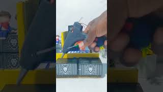 Pickup loading Mini DJ Setup 😃 Cardboard Mini sound dj #mini #shorts #dj #minivlog