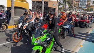 DESFILE semana de la moto 2024 Mazatlán Sinaloa México