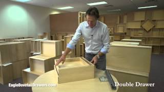 Double Drawer Inserts by Eagle Woodworking