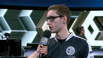 Interview with the winner of TSM vs CLG - 2018 NA LCS SUMMER WEEK 1