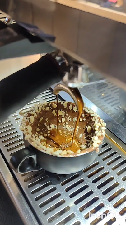 Delicious Hazelnut Latte🌰☕️ #coffeelatte #hazelnut #latteartbasic #lofisleep