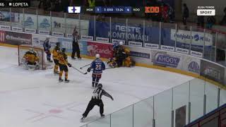 Niki Huovisen Totaali Sekoaminen Hakkasi Vastustajaa Poikittaisella Mailalla 26.3 19