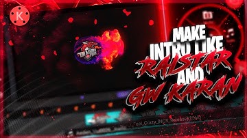 How to make INTRO like RAISTAR and GW KARAN || on Android || MR. ASFAK YT