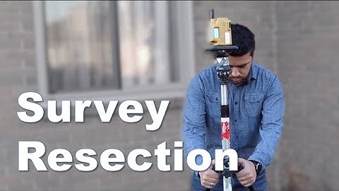Resection Method in Surveying