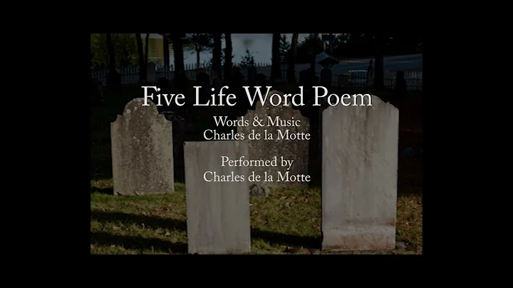 Five Life Word Poem