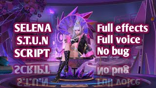 SELENA NEW S.T.U.N SKIN SCRIPT | MLBB | APKSCI screenshot 5