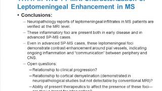 Report from ACTRIMS/ECTRIMS Part II