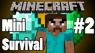 MINECRAFT: Mini Survival #2 - ELMAS VE ZÜMRÜT!?