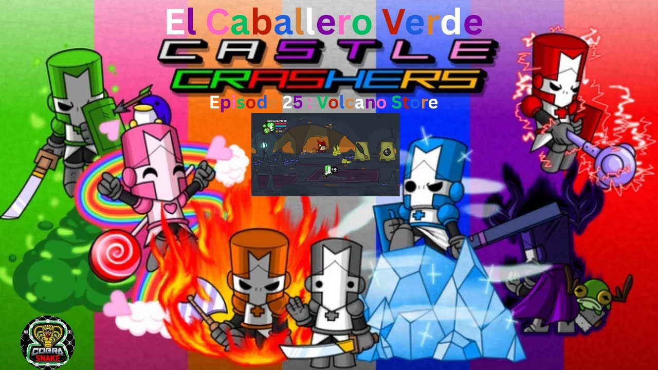 El Caballero Verde (The Green Knight) : Castle Crashers : Episode 25 : Volcano Store