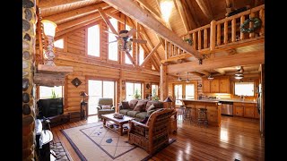 Beautiful River-Front Log Cabin Near Williamsburg | Cabins in Toano