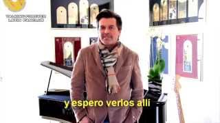 Thomas Anders saluda por concierto en Chile (Subtitulado)