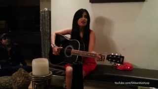 Shibani Kashyap performing cover of "It Must Have Been Love" alongside Sonu Nigam